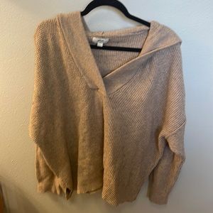 COPY - Aerie waffle knit oversized hooded jumper